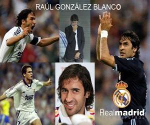 yapboz 1994 ve 2010 arasında Raúl González Blanco, Real Madrid CF forvet